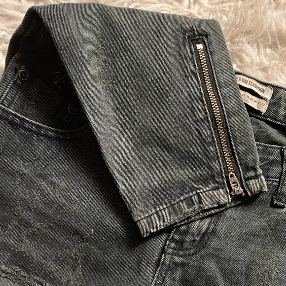 One Teaspoon | Zipper Cuff Black Freebirds - Picture 1 of 6